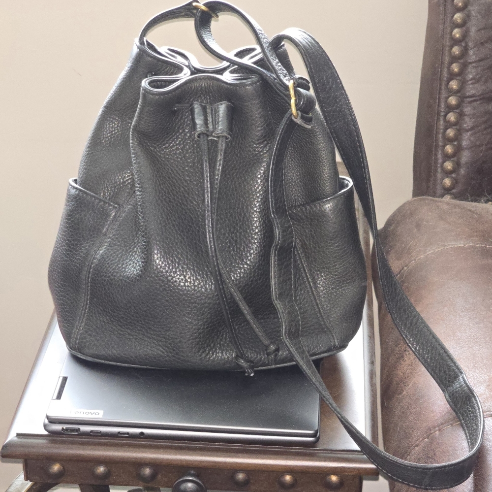 Vintage Coach Sonoma Natural Grain Pocket Drawstring 4926